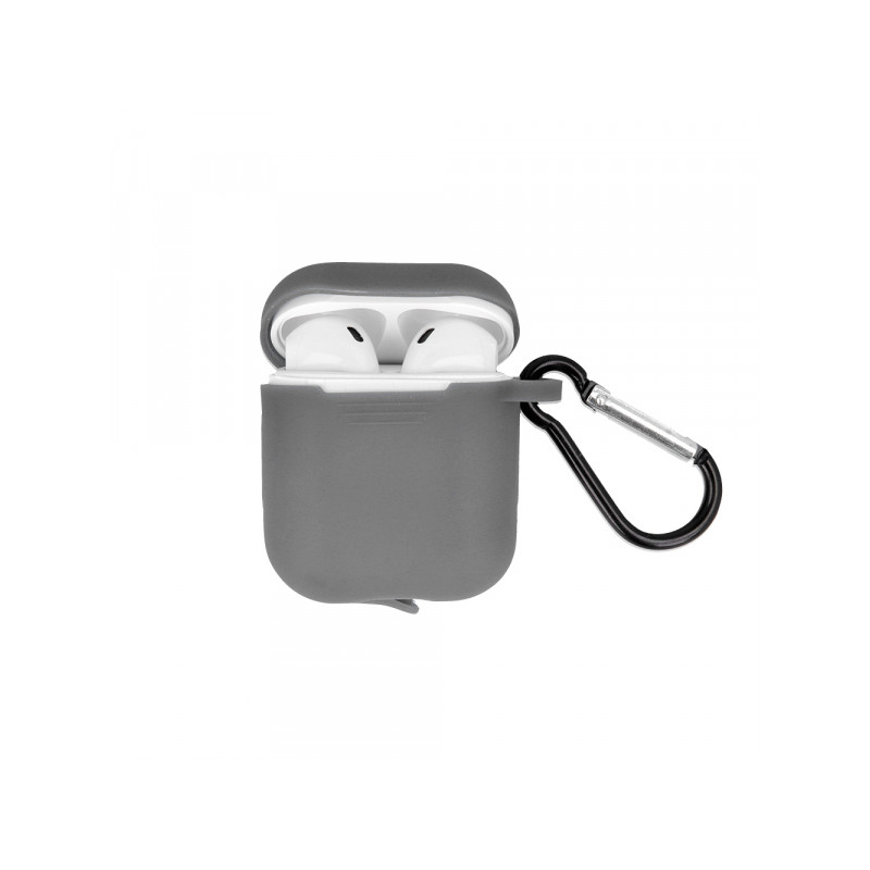 Bezvadu austiņu apvalks Apple Silicone case Grey