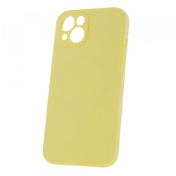 Viedtālruņa aizmugurējais vāciņš Apple iPhone 14 Pro Mag Invisible Yellow