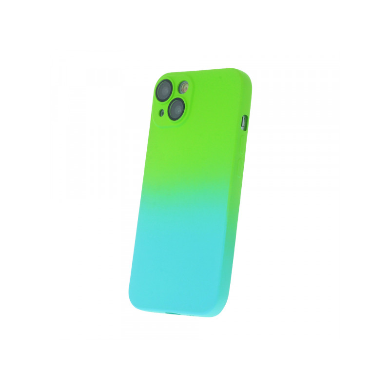 Viedtālruņa aizmugurējais vāciņš Xiaomi Redmi Note 12 5G Ultra Trendy Neogradient 3 Light Blue, Green