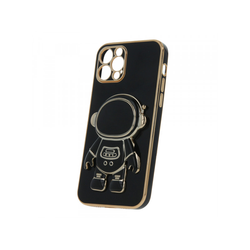 Viedtālruņa aizmugurējais vāciņš Samsung Galaxy A34 5G Astronaut case Black