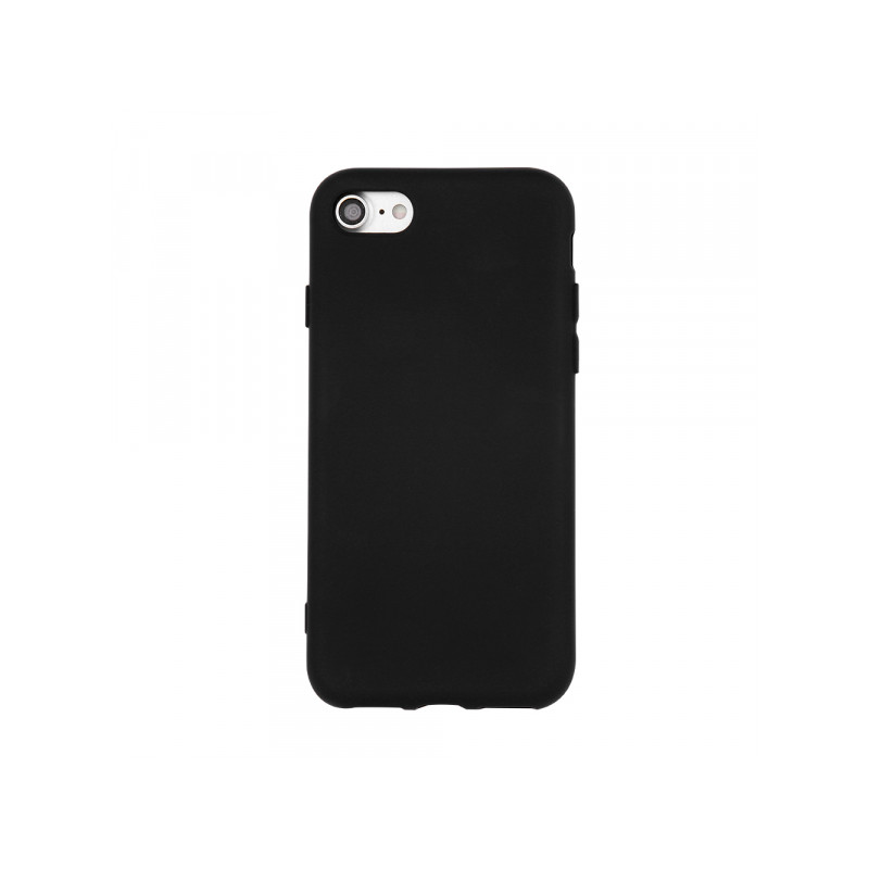 Viedtālruņa aizmugurējais vāciņš Apple Iphone 15 Silicone case Black