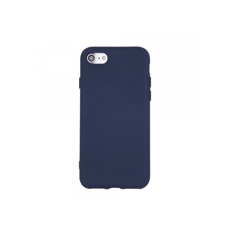 Viedtālruņa aizmugurējais vāciņš Apple Iphone 15 Plus Silicone case Dark Blue