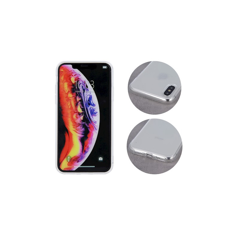 Viedtālruņa aizmugurējais vāciņš Huawei P Smart 2019 Slim 1.8mm Transparent