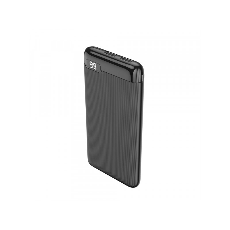 Ārējā baterija LCD SPBL 10'000 mAh Black