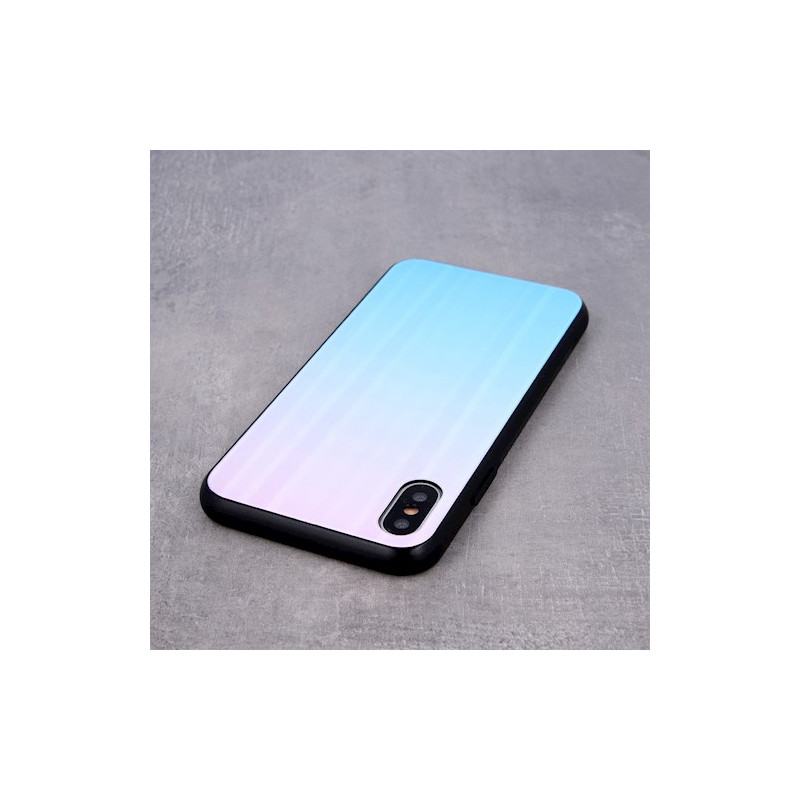 Viedtālruņa aizmugurējais vāciņš Samsung Galaxy A32 Aurora Blue, Pink