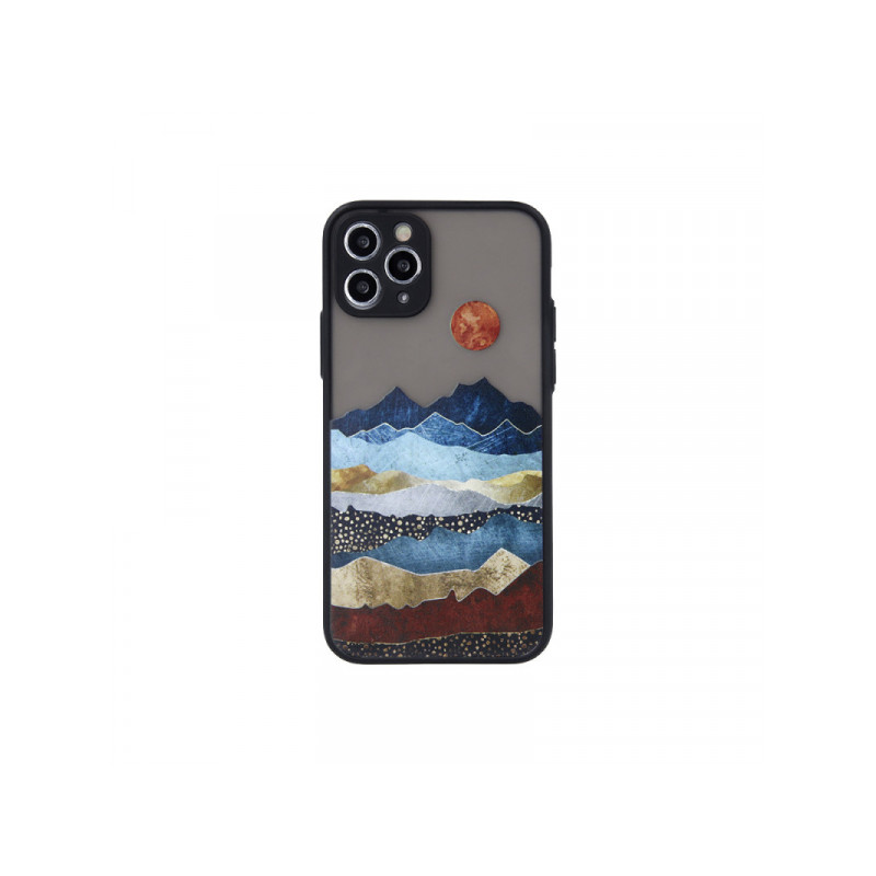 Viedtālruņa aizmugurējais vāciņš Apple iPhone 13 Ultra Trendy Landscape 1 Transparent, With Design