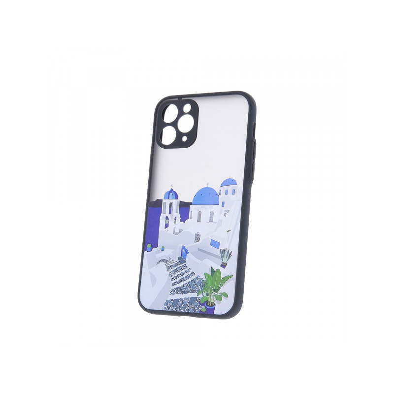 Viedtālruņa aizmugurējais vāciņš Samsung Galaxy S22 Ultra Trendy City 1 Transparent, With Design