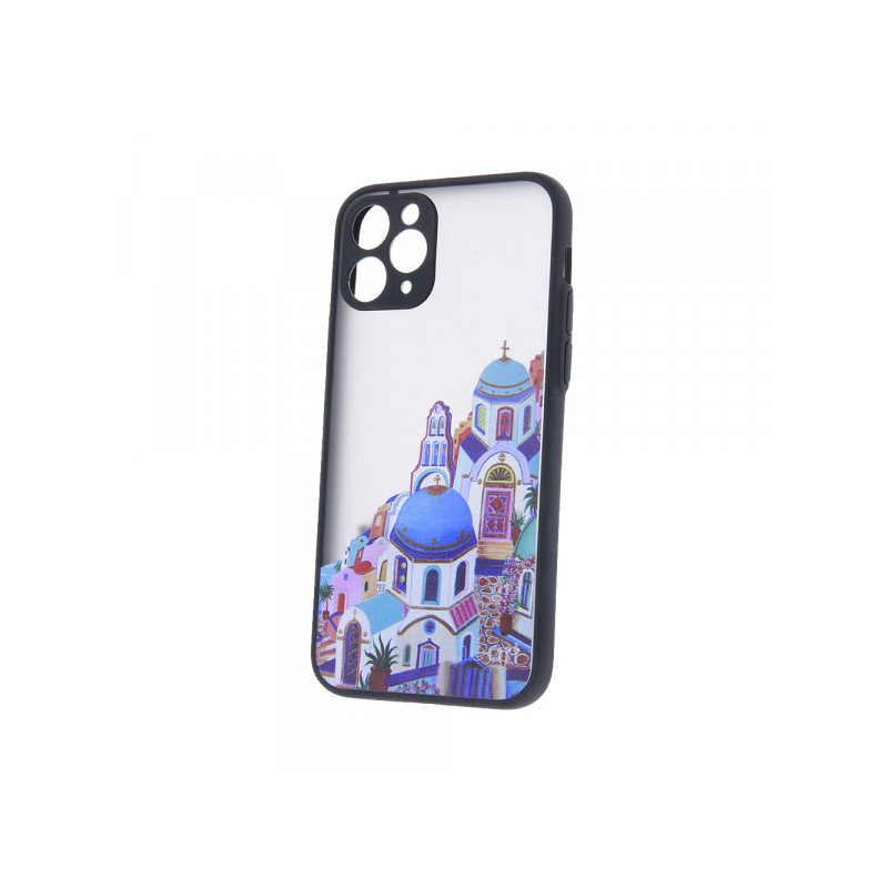 Viedtālruņa aizmugurējais vāciņš Samsung Galaxy S22 Ultra Ultra Trendy City2 Transparent, With Design