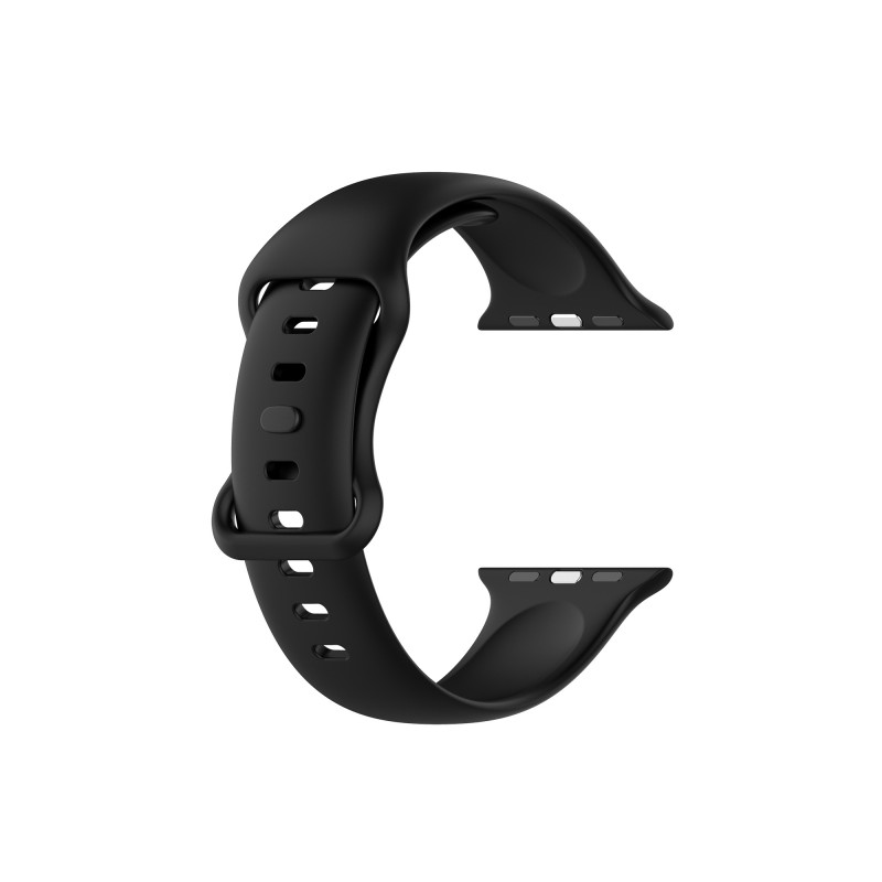 Viedpulksteņa siksniņa Apple Silicone Band size S Black