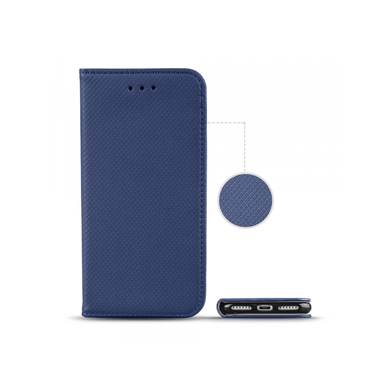 Viedtālruņa atveramais maciņš Xiaomi Redmi Note 9T Smart Magnet Blue