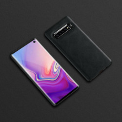 Viedtālruņa aizmugurējais vāciņš Samsung Galaxy A70 / A70S Business Black