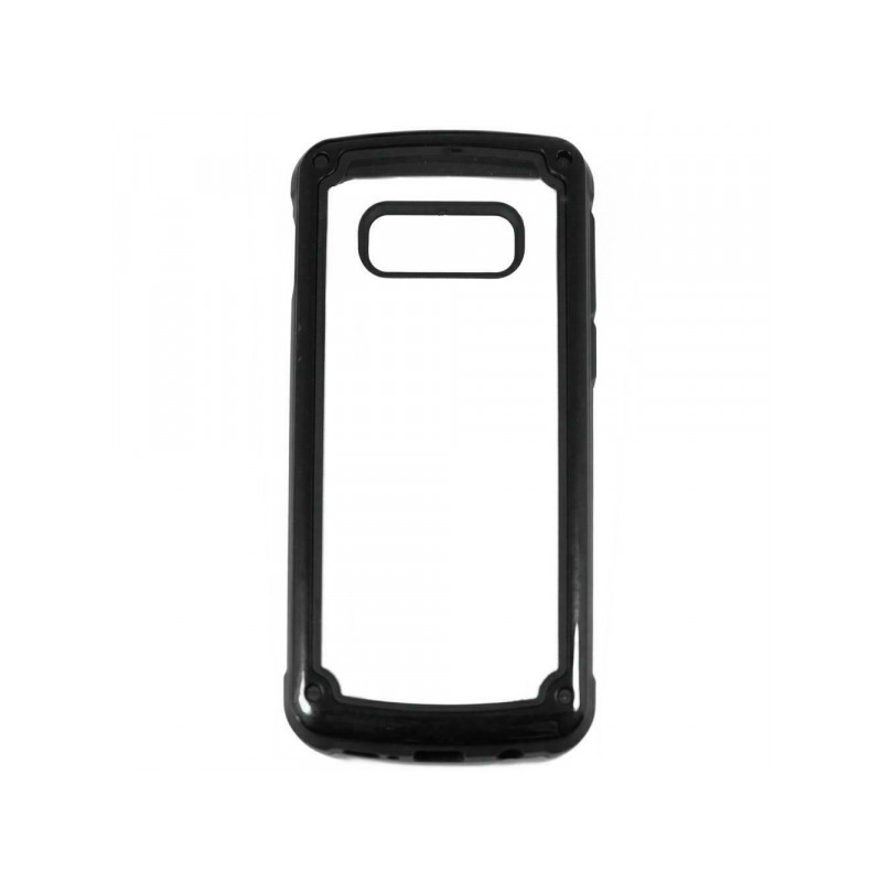 Viedtālruņa aizmugurējais vāciņš Samsung Galaxy S10 Pancer Black, Transparent