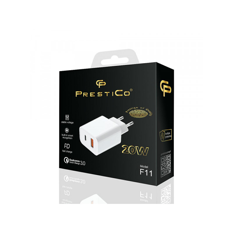 Strāvas adapteris F11_20W White