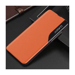Viedtālruņa atveramais maciņš Samsung Galaxy S21 Smart Flip Orange