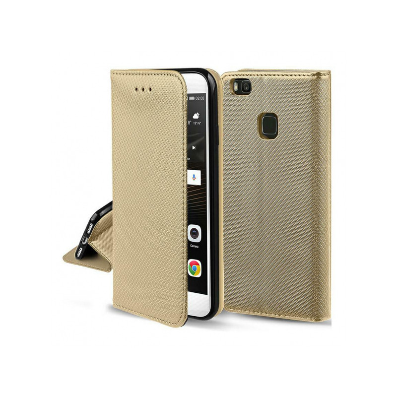Viedtālruņa atveramais maciņš Samsung Galaxy A42 5G Smart Magnet Gold