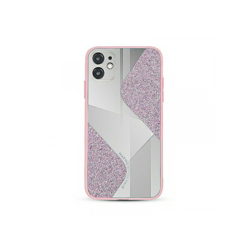 Viedtālruņa aizmugurējais vāciņš Samsung Galaxy A02S Mirallo Pink, With Design