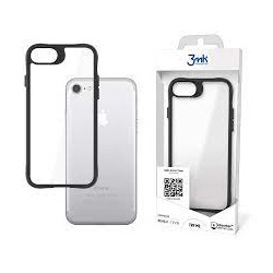 Viedtālruņa aizmugurējais vāciņš Apple iPhone 6/6S Satin Armor Case + Black, Transparent