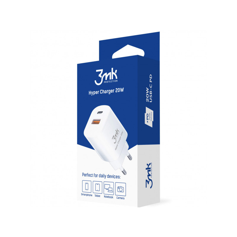 Strāvas adapteris Hyper Charger 20W White