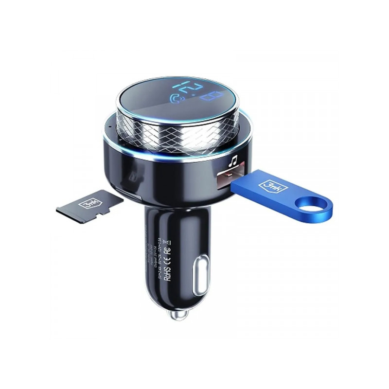 FM Modulators Hyper Car FM Transmitter Black