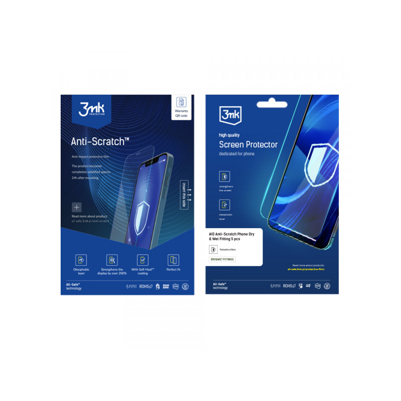 Viedtālruņa aizsargplēve Universāls Universāls All-Safe Anti-Scratch Phone Sell