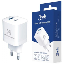 Strāvas adapteris Hyper GaN 33W White