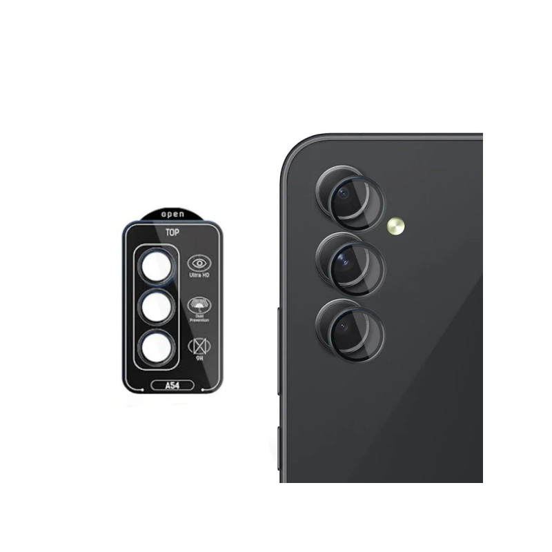 Viedtālruņa kameras aizsargstikls Samsung Galaxy A54 5G Lens Pro Black