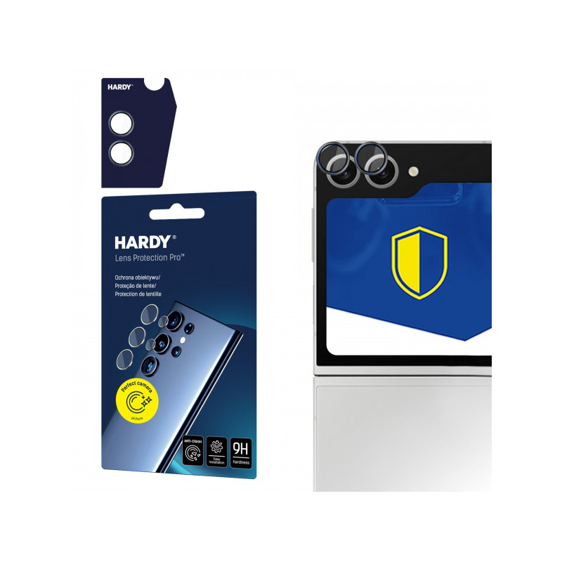 Viedtālruņa kameras aizsargstikls Samsung Galaxy Z Flip 6 Hardy Lens Black