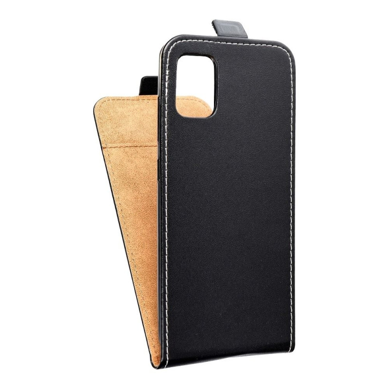Viedtālruņa atveramais maciņš Samsung Galaxy A51 Slim Flexi Fresh Black