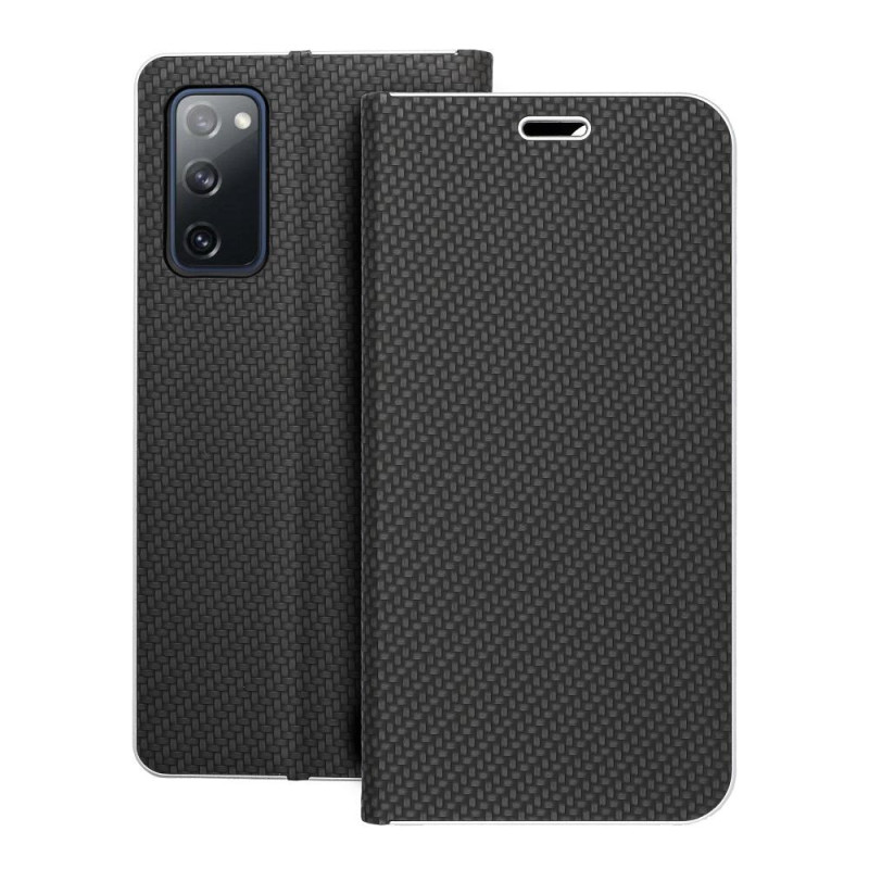 Viedtālruņa atveramais maciņš Samsung Galaxy S20 FE Luna Book Black