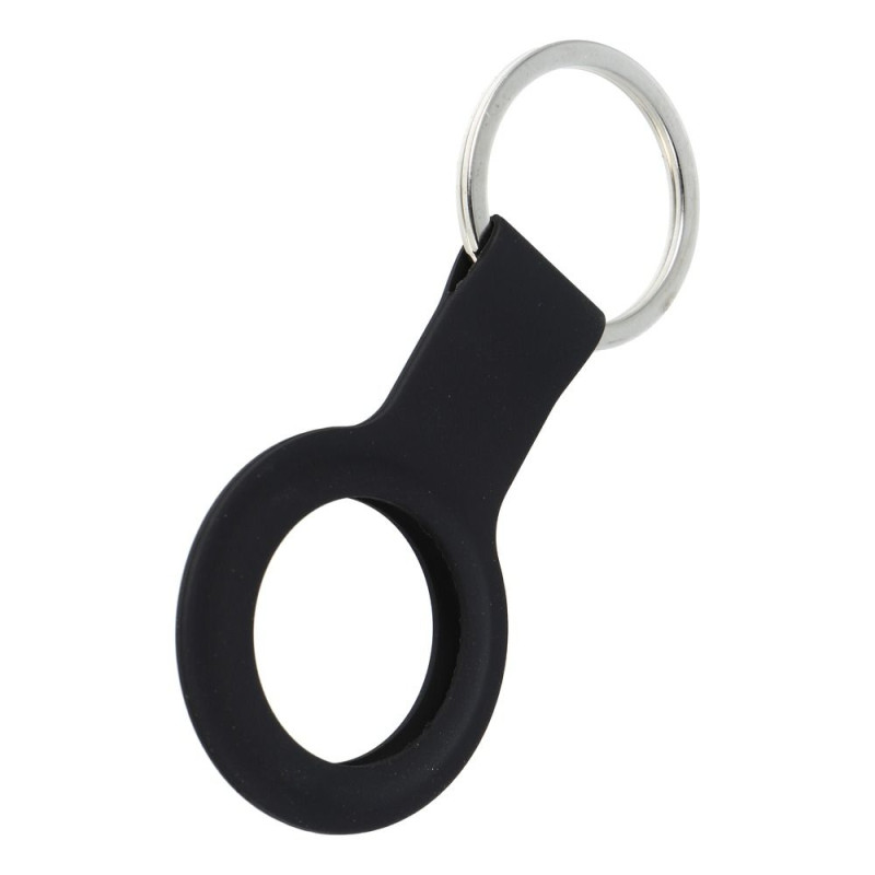 Viedā piekariņa maciņš Apple Silicone holder F-TAG Black