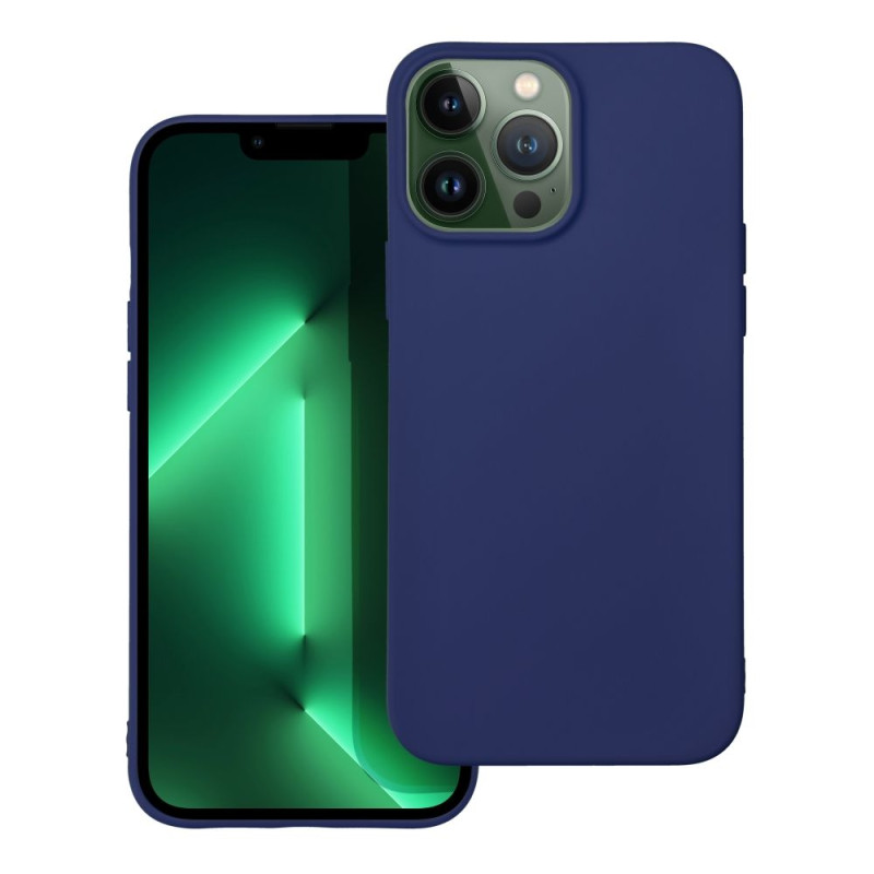 Viedtālruņa aizmugurējais vāciņš Apple iPhone 13 Pro Max Soft Case Blue