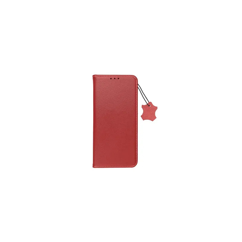 Viedtālruņa atveramais maciņš Apple iPhone 12 Pro Leather Case Maroon