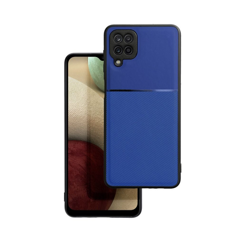 Viedtālruņa aizmugurējais vāciņš Samsung Galaxy A12 Noble Blue