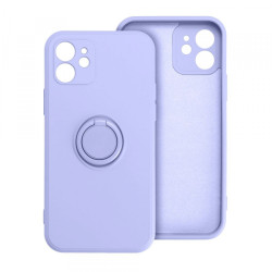 Viedtālruņa aizmugurējais vāciņš Xiaomi Redmi Note 11 5G / 11S 5G Silicone Ring Violet