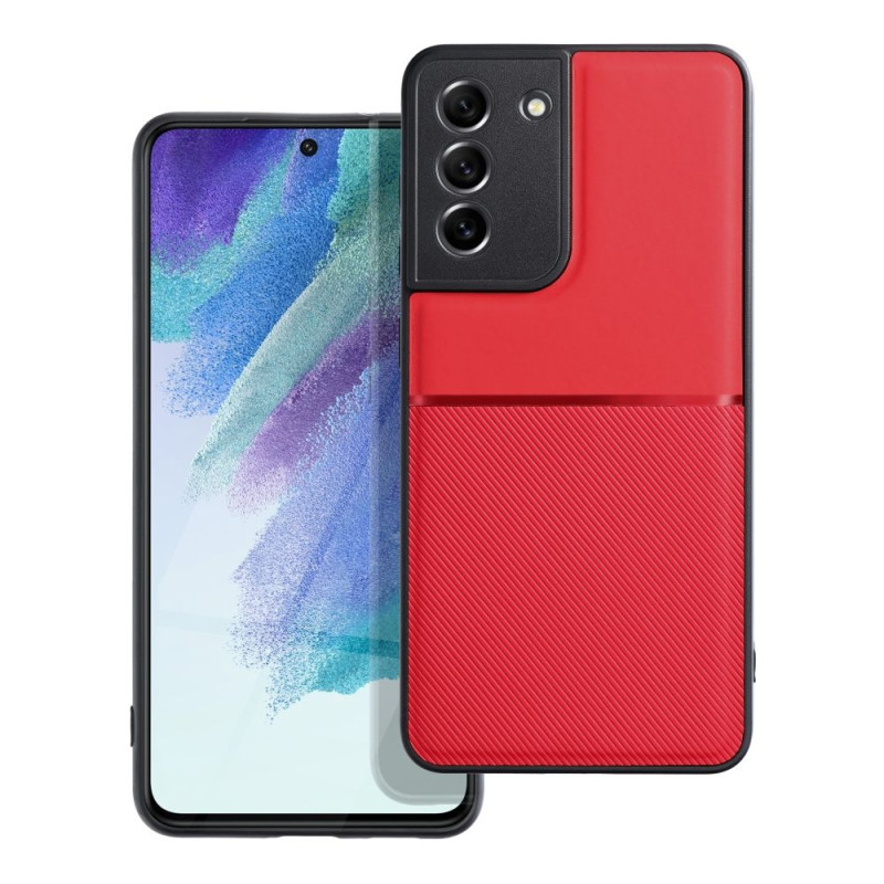 Viedtālruņa aizmugurējais vāciņš Samsung Galaxy S21 FE Noble Red