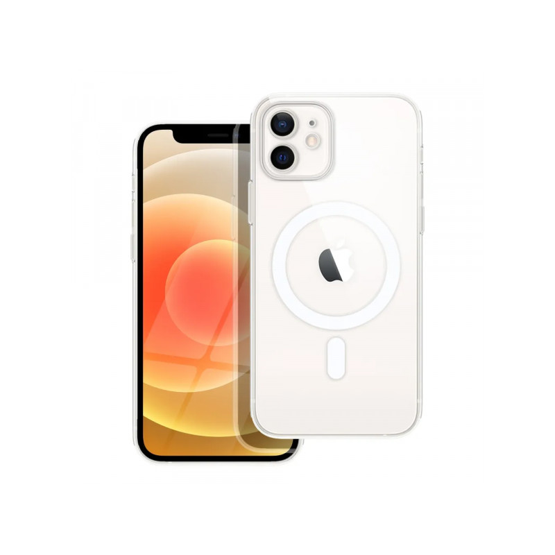 Viedtālruņa aizmugurējais vāciņš Apple iPhone 12 Magsafe Camera protectiom Transparent