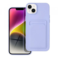 Viedtālruņa aizmugurējais vāciņš Samsung Galaxy S22 Ultra CARD Case Violet