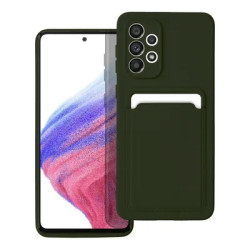 Viedtālruņa aizmugurējais vāciņš Samsung Galaxy A33 5G CARD Case Green