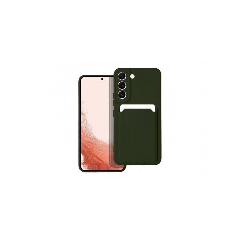 Viedtālruņa aizmugurējais vāciņš Samsung Galaxy S22 Ultra CARD Case Green