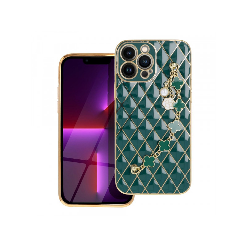 Viedtālruņa aizmugurējais vāciņš Apple iPhone 13 Pro Max Trend case Green