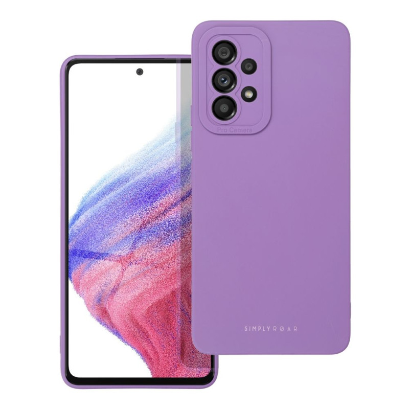 Viedtālruņa aizmugurējais vāciņš Samsung Galaxy A53 5G Luna Violet