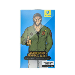 Viedtālruņa aizsargstikls Apple iPhone 14 Mr. Monkey Glass Strong HD