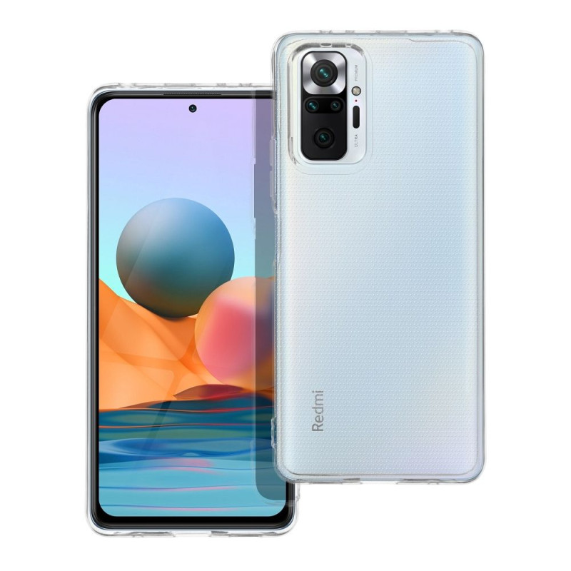 Viedtālruņa aizmugurējais vāciņš Xiaomi Redmi Note 10 Pro Clear case 2mm Transparent