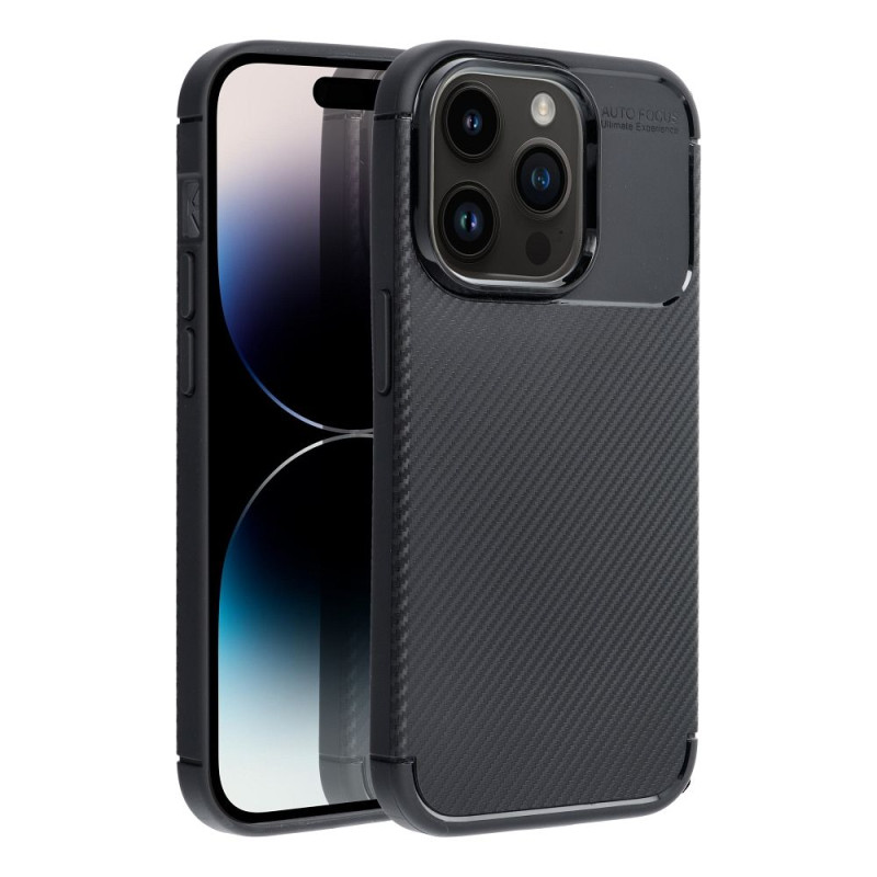 Viedtālruņa aizmugurējais vāciņš Apple iPhone 11 Carbon Premium Black