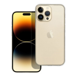 Viedtālruņa aizmugurējais vāciņš Apple iPhone 13 Pro Clear case 2mm Transparent