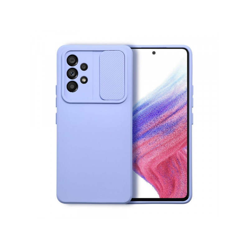 Viedtālruņa aizmugurējais vāciņš Samsung Galaxy A33 5G Camshield Slide Lavanda
