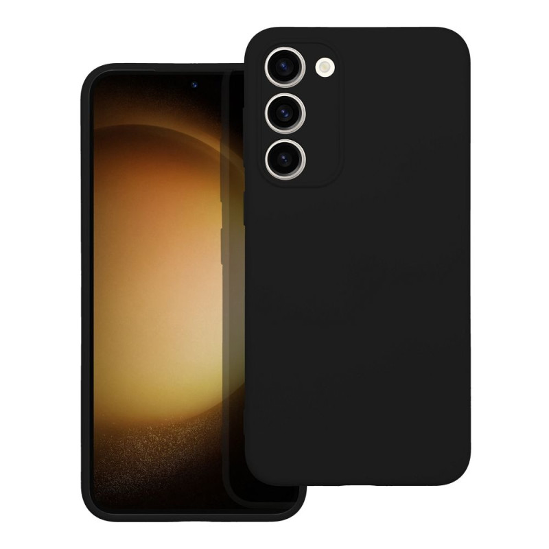 Viedtālruņa aizmugurējais vāciņš Samsung Galaxy S23 Plus Silicone PART Black