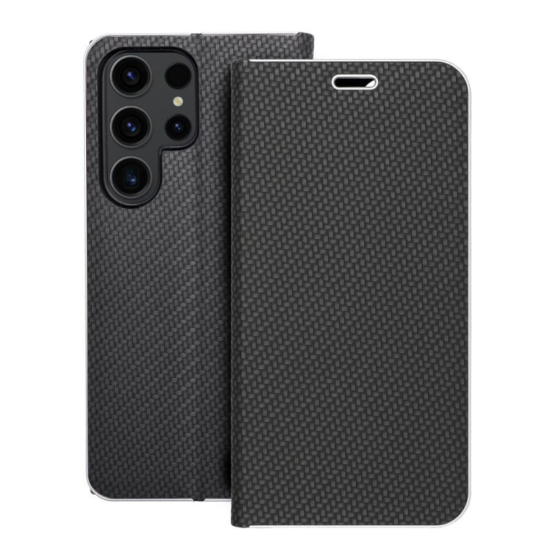 Viedtālruņa atveramais maciņš Samsung Galaxy S23 Ultra Luna Black