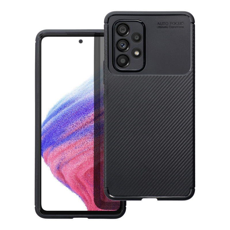 Viedtālruņa atveramais maciņš Samsung Galaxy A54 5G Carbon Premium Black