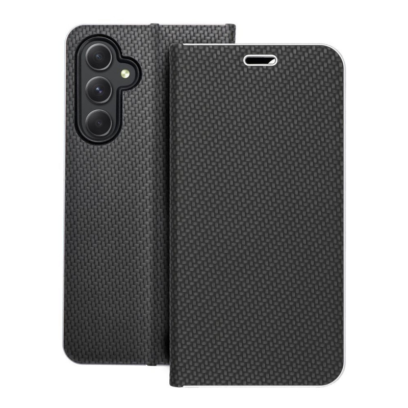 Viedtālruņa atveramais maciņš Samsung Galaxy A54 5G Luna Book Black
